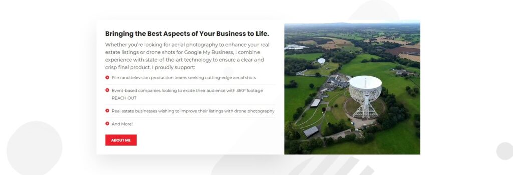 Sky View UAV - Portfolio About