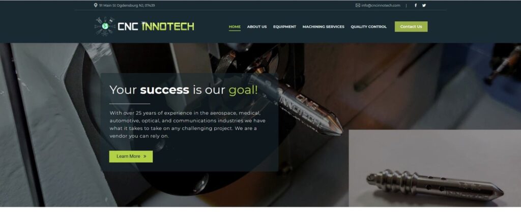 CNC Innotech - Portfolio 1