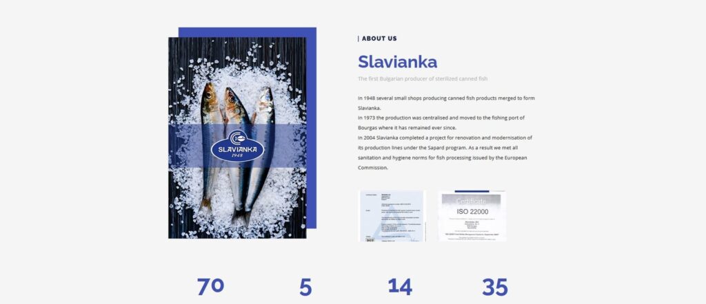 Slavianka Portfolio About